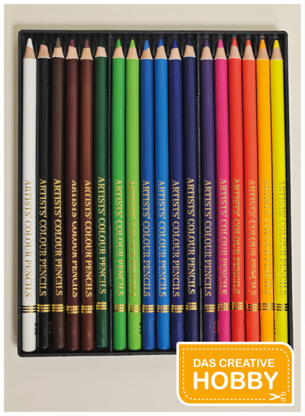 Artist colored pencils